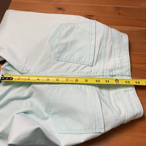 Brody Jeans Vintage Lightweight Cotton, Mid Rise, Light Aqua Colour Jeans - Picture 12 of 12